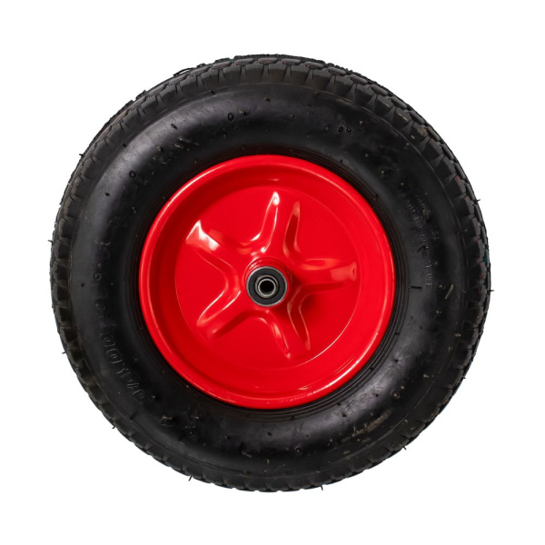 Изображение колесо надувное 4,8/4,00-8 f 12 (nylon ) красное широкое 3кг