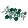 Изображение саморез с прессшайбой 4,2*13, острый темно-зеленый 6005 (1000) -zzz- 