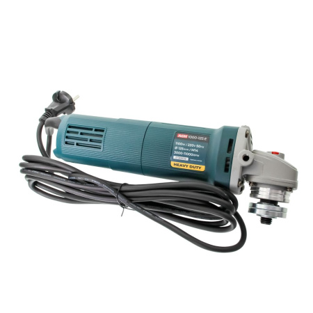 Изображение угловая шлифмашина (болгарка) alteco agh 1000-125 e heavy duty с регулировкой оборотов