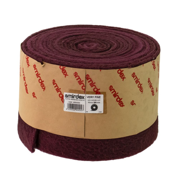 Изображение абразивная подушка veri fine vf320 (красный) 115*10 м (рулон) smirdex