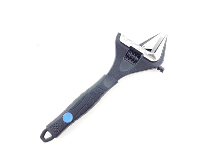 Изображение ключ разводной vertextools (вертекс) с тонкими губками увеличенный диапазон 250 мм