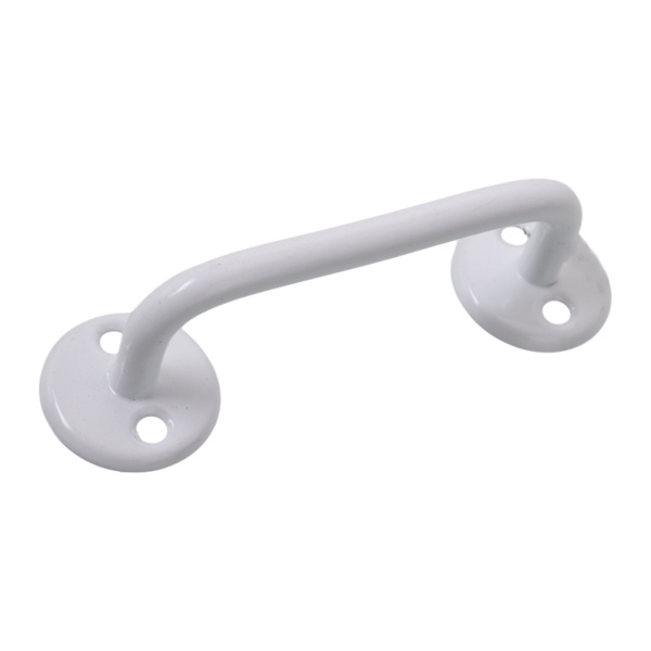 Изображение ручка-скоба 80-3 пол.покр.белый (металлист, г.кунгур) (80)