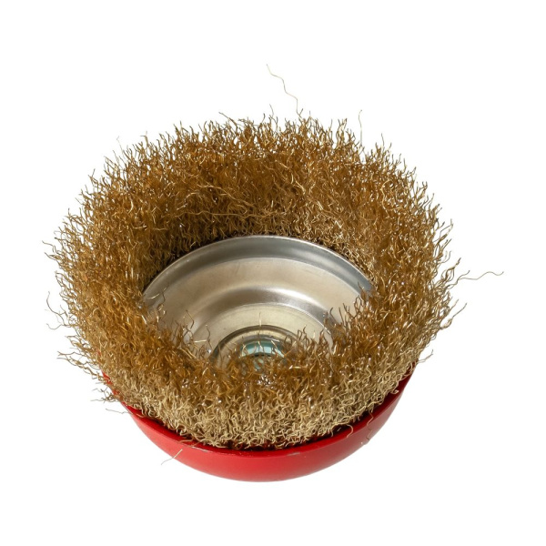 Изображение щетка для ушм "мастер" чашка мягкая 100 мм дешевая