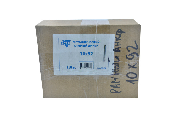 Изображение дюбель металлический рамный 10*92 /150шт