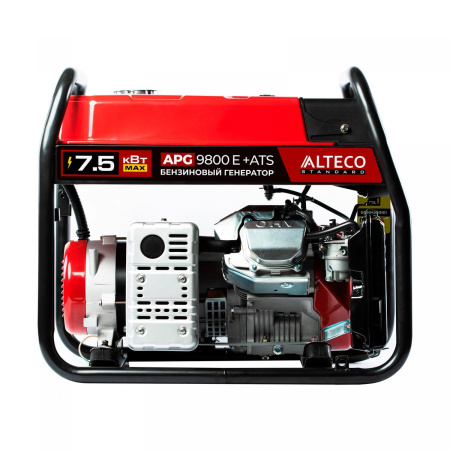 Изображение генератор бензиновый alteco apg 9800e+ats (n) standard  (7,0/7,5 квт ручной / электро)