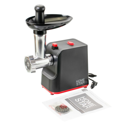 Изображение мясорубка homestar stm-2039, черная   2000 вт