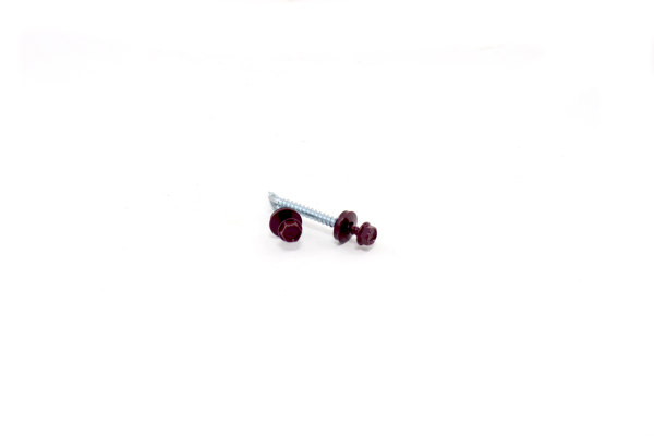 Изображение саморез кровельный 4,8*50/51, винно-красный, ral3005 (150)