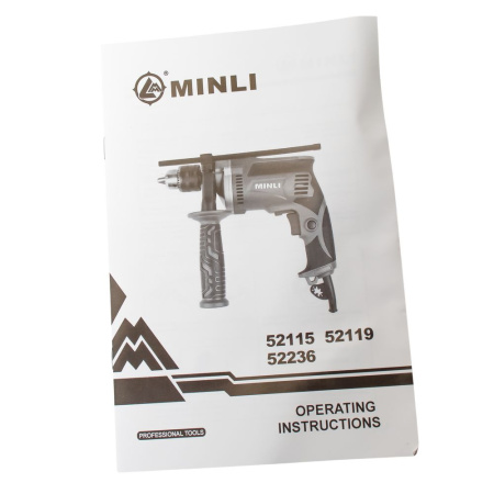 Изображение дрель ударная 550вт torgwin / minli -zzz-