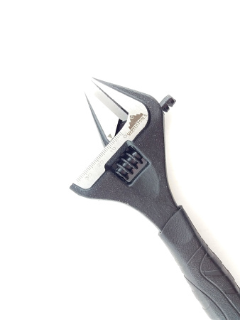 Изображение ключ разводной vertextools (вертекс) с тонкими губками увеличенный диапазон 250 мм