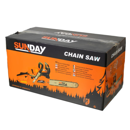 Изображение бензопила sunday 18 шина, цепь 72 зуба