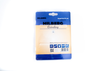 Изображение держатель шлифовальных листов hilberg round 115 mm trio-diamond -zzz- 