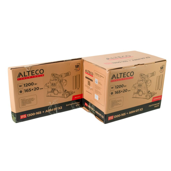 Изображение пила погружная alteco ps 1300-165 (1,2 квт,  д165мм) -zzz-