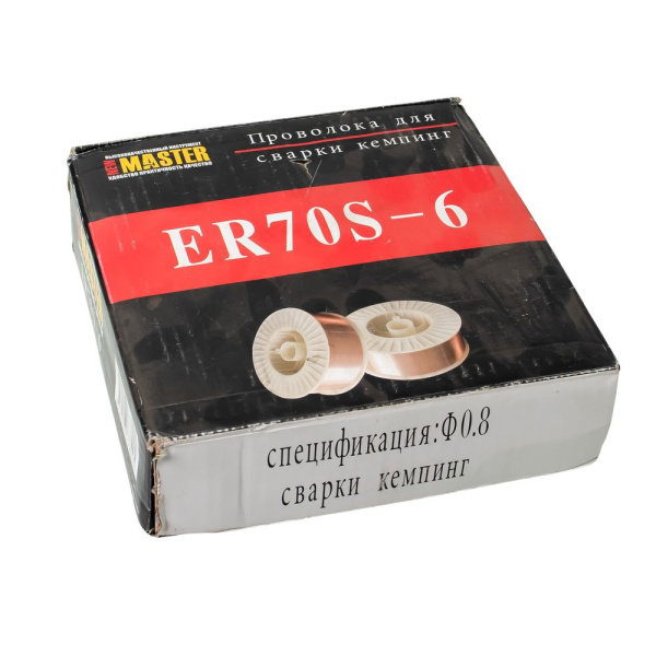 Изображение проволока сварочная 0,8мм "мастер" 4кг