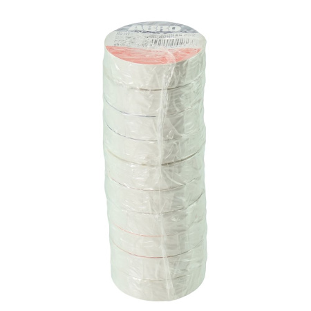 Изображение изолента abro 19мм*18,2м белый