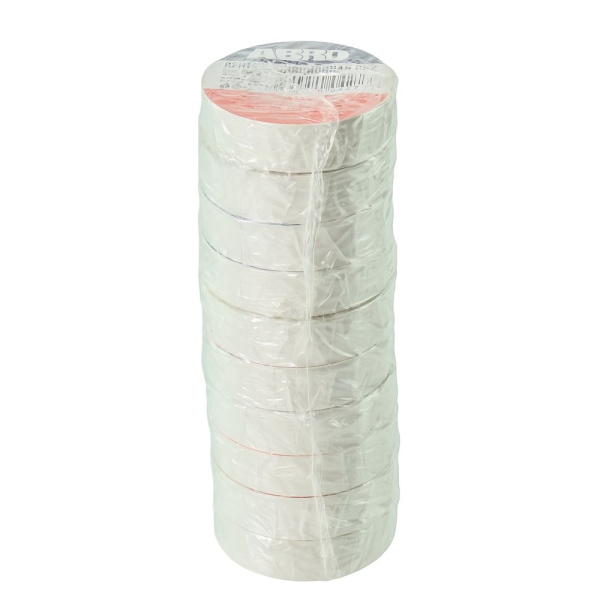 Изображение изолента abro 19мм*18,2м белый