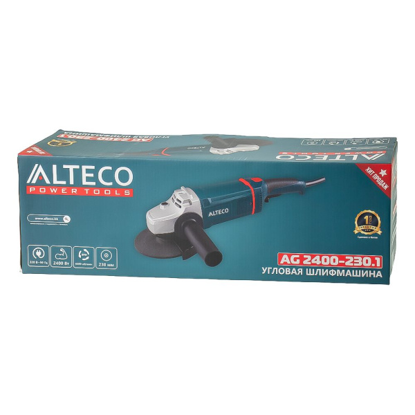 Изображение угловая шлифмашина (болгарка) alteco ag 2400-230.1