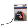 Изображение рулетка park с фиксатором, прорезиненный корпус, 5мx25мм / 12