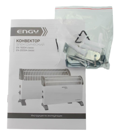 Изображение конвектор электрический engy en-1500a classic