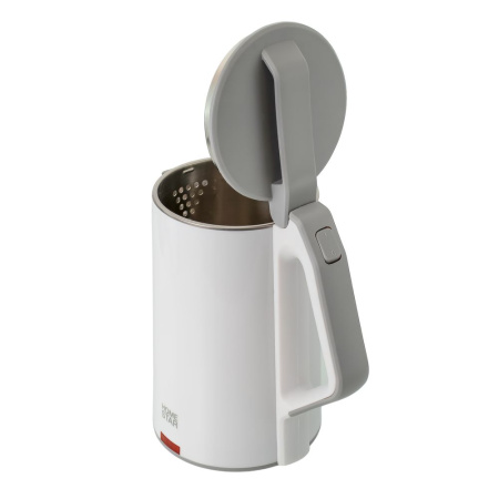 Изображение чайник homestar hs-1036 (1,8 л) белый, двойной корпус