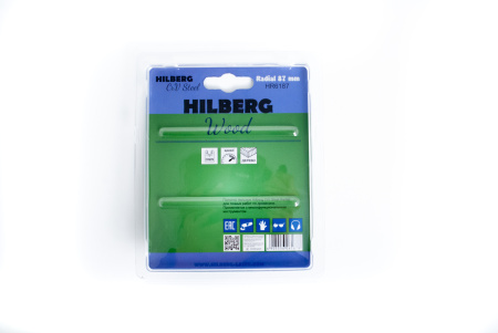 Изображение насадка на реноватор "полотно пильное по древесине hilberg radial cr-v 87 mm  trio-diamond"