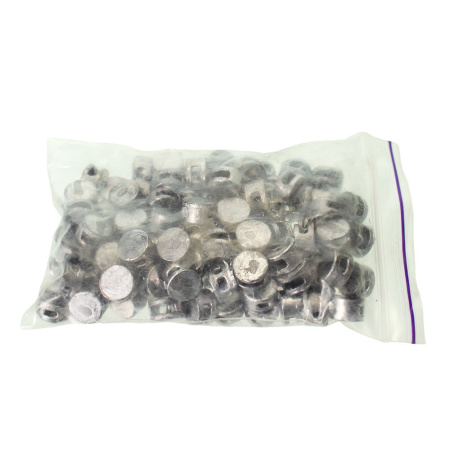 Изображение пломба свинцовая ф8*4 (1уп-100шт)