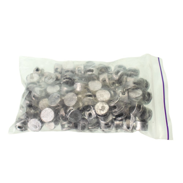 Изображение пломба свинцовая ф8*4 (1уп-100шт)