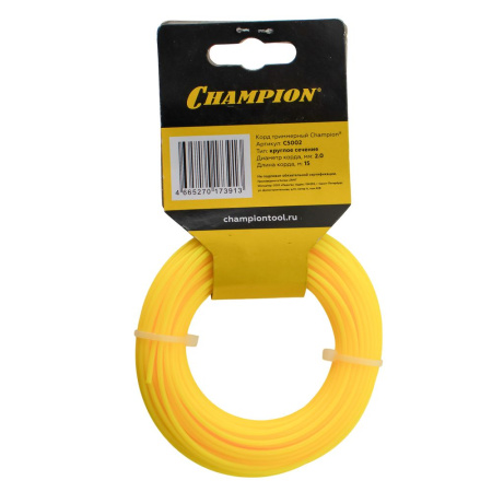 Изображение леска champion 2,0*15 м round (круглая)  