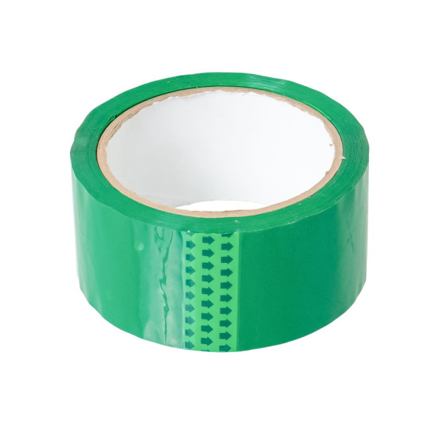 Изображение скотч 48мм*66м*40мкм зеленый  6/36