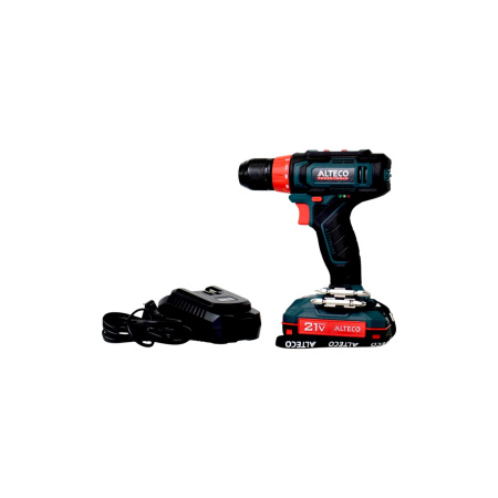 Изображение аккумуляторная дрель шуруповёрт alteco cd 21-35 x2 (21 в / li-ion / 35 н·м)