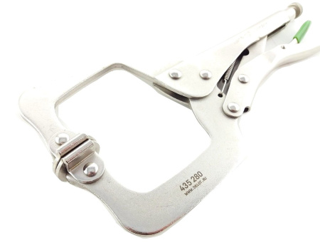 Изображение зажим с фиксацией с-тип 280 мм 435280 3/24