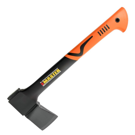 Изображение топор "мастер" 1000г фибер. рукоятка в чехле-кобуре №601b прямой