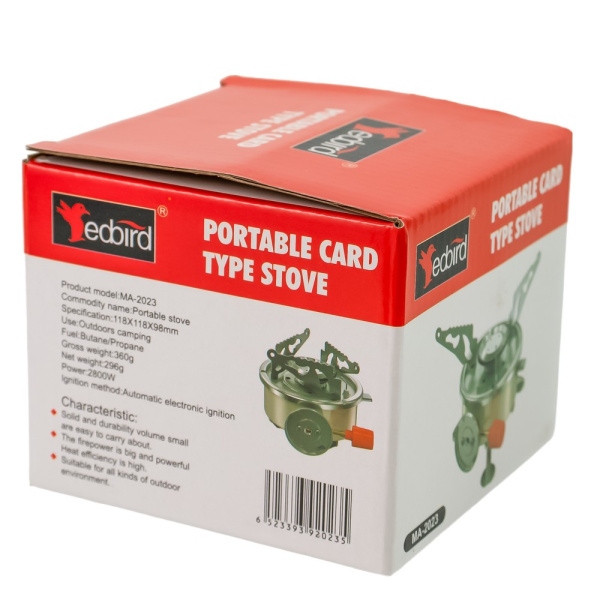 Изображение горелка газовая походная малая круглая / 50 шт.  акция !