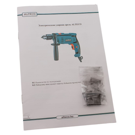 Изображение дрель ударная alteco dp 1100-16 (1100 вт, регулировка оборотов)