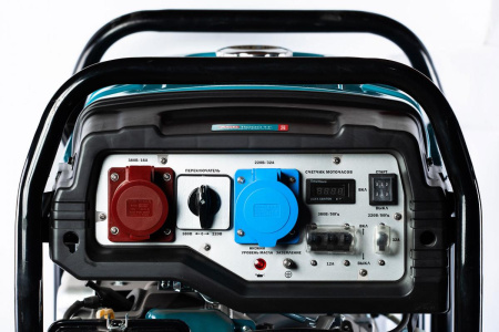 Изображение генератор бензиновый alteco agg 11000te duo professional 8.5 квт