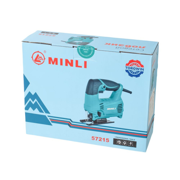 Изображение лобзиковая пила torgwin / minli  450вт, 3100 ход/мин  -zzz- 