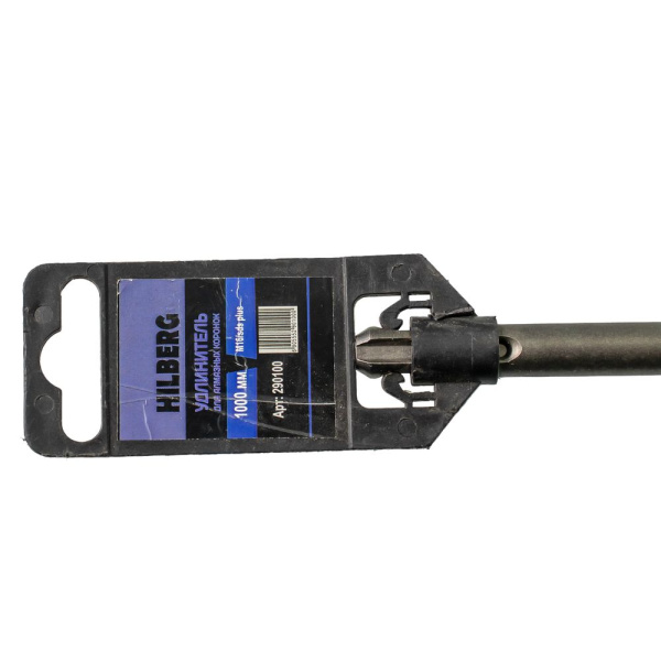 Изображение удлинитель для алмазных коронок по бетону hilberg (1000 мм, m16/sds plus) 290100