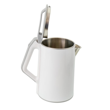 Изображение чайник homestar hs-1036 (1,8 л) белый, двойной корпус
