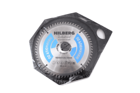 Изображение диск отрезной пильный hilberg industrial алюминий 190*64*30/20 ha190