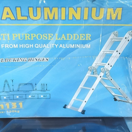 Изображение стремянка-трансформер"алюминиевая" квадрат 4х4 70wy-28-74