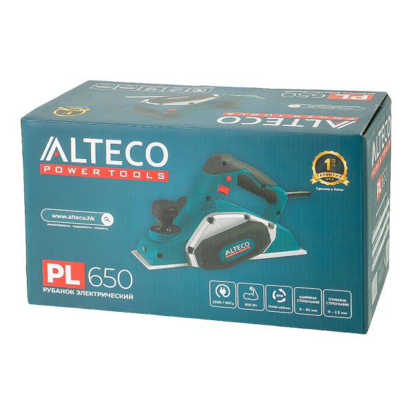 Изображение рубанок электрический pl 650 alteco