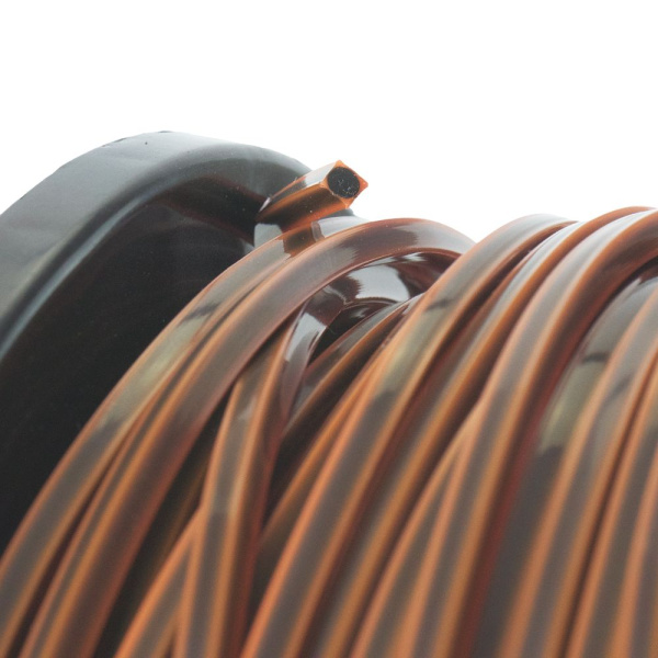 Изображение леска на триммер чеглок бухта д 3,5*150 (круг в квадрате, георгиевская лента)