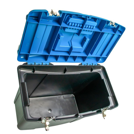 Изображение ящик для инструментов 480*360 (19") металлическим замком 24 -03263- глубокий