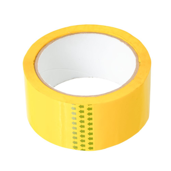 Изображение скотч 48мм*66м*40мкм желтый  6/36