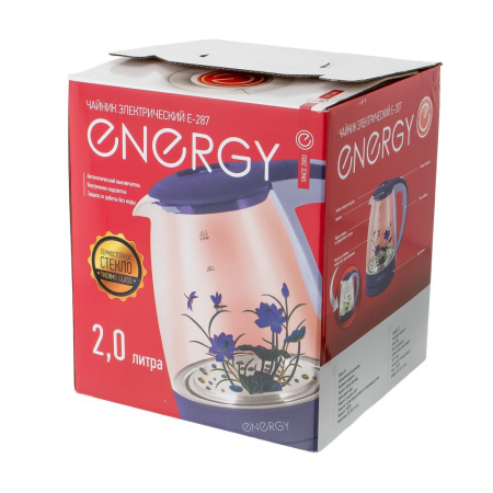 Изображение чайник energy e-287 (2 л) стекло