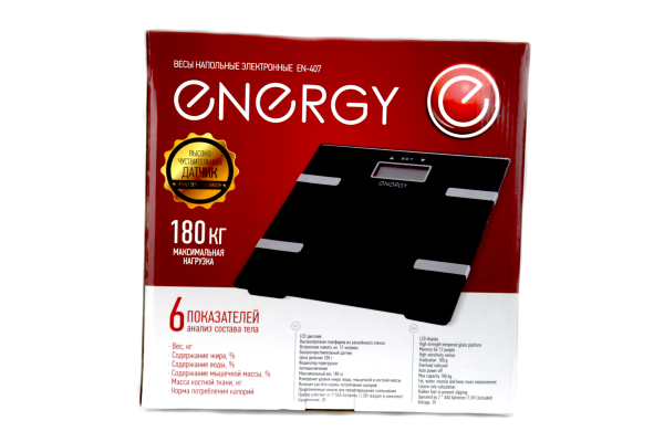 Изображение весы напольные электронные с анализатором energy en-407