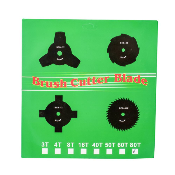 Изображение нож на триммер 255*80*25,4, без победитовых напаек черный