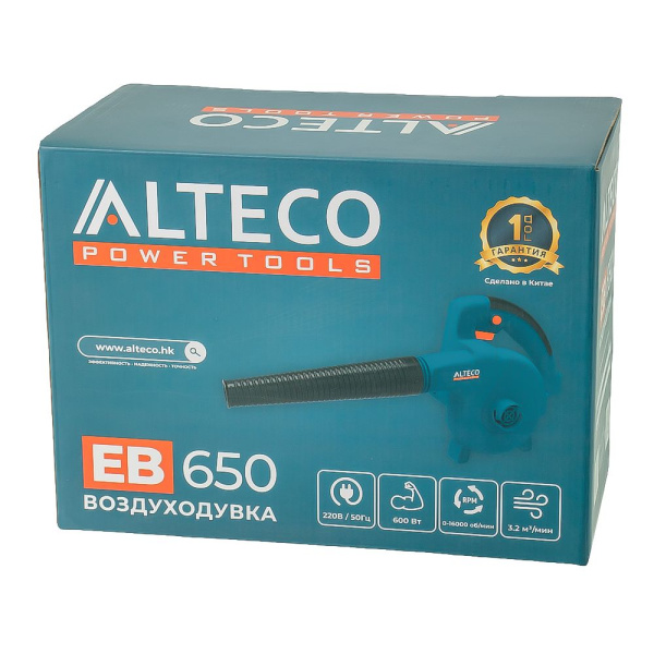 Изображение воздуходув электрический alteco eb 650