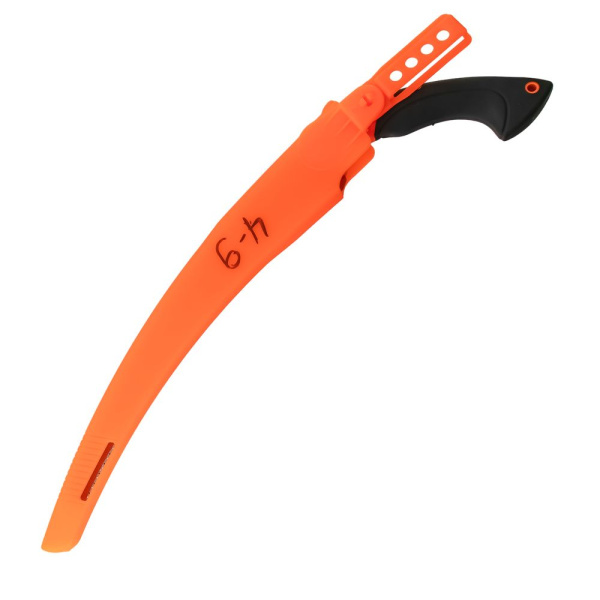 Изображение ножовка садовая nextrium в оранжевом чехле / обрезиненная ручка 350 мм 15/60шт 