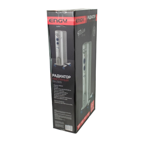 Изображение радиатор масляный engy en-2305 fusion 5 секций, мощность 1 квт  -zzz-