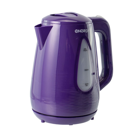 Изображение чайник energy e-214 (1,7 л, диск) фиолетовый, мощность 1850-2200 вт